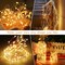 Solar String Lights for Outside, 200 LED 72Ft Solar Fairy Lights for Outside Waterproof with 8 Modes, Solar Lights Outdoor for Patio Tree Christmas Party Wedding Decor(Warm White)